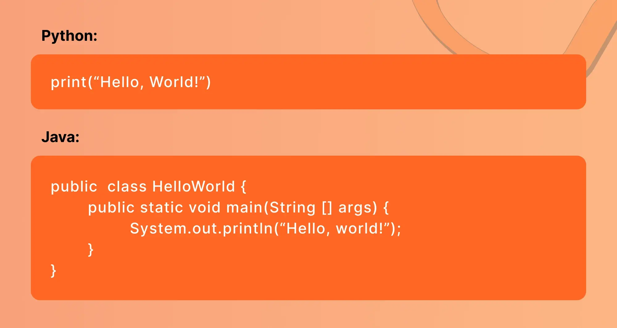 Python v Java